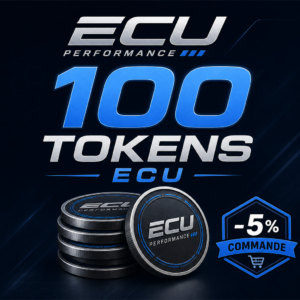 Pack 100 tokens ECU — remise 5 tokens/commande