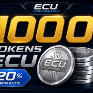 Pack 1000 tokens ECU — remise 20 tokens/commande